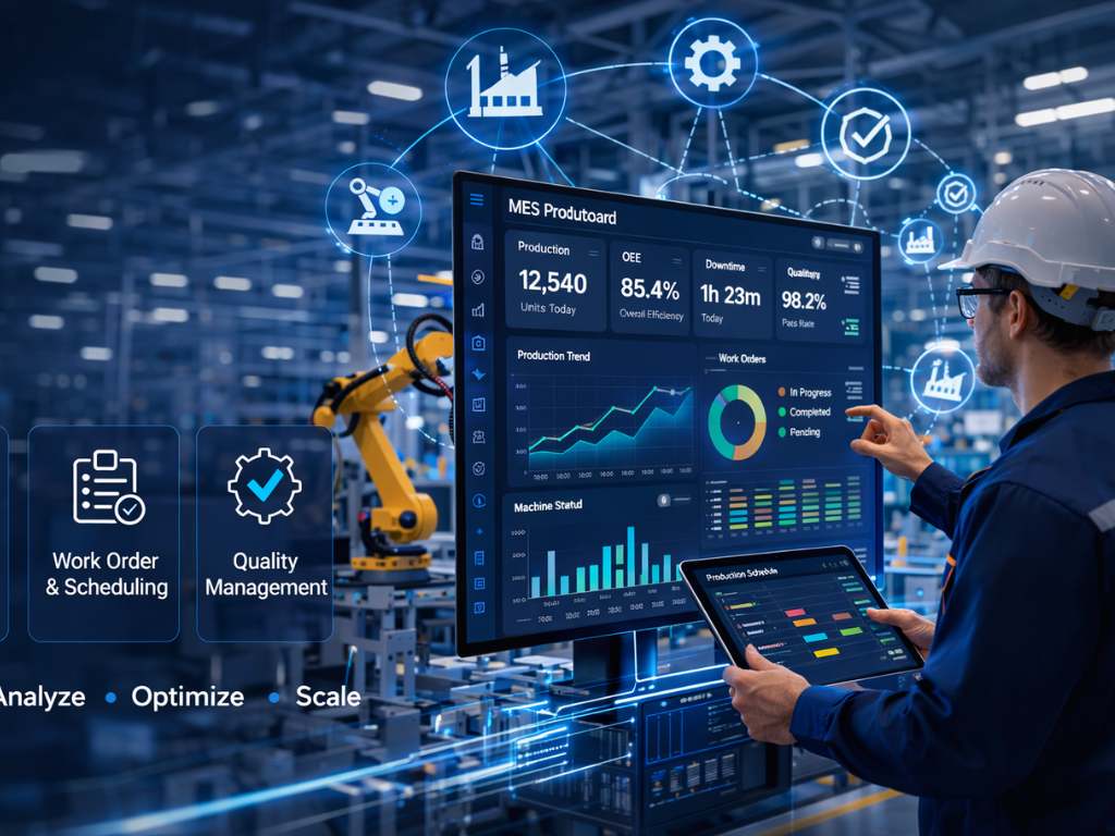 manufacturing mes software